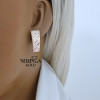 Rose gold english lock earrings #64712 Rose gold english lock earrings #64712