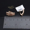 Rose gold english lock earrings #64713 Rose gold english lock earrings #64713