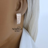 Rose gold english lock earrings #64713 Rose gold english lock earrings #64713
