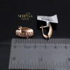 Rose gold english lock earrings #64716 Rose gold english lock earrings #64716