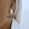 Rose gold english lock earrings #64716 Rose gold english lock earrings #64716
