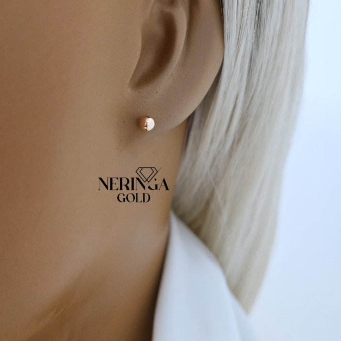 Rose gold stud earrings #64673 Rose gold stud earrings #64673