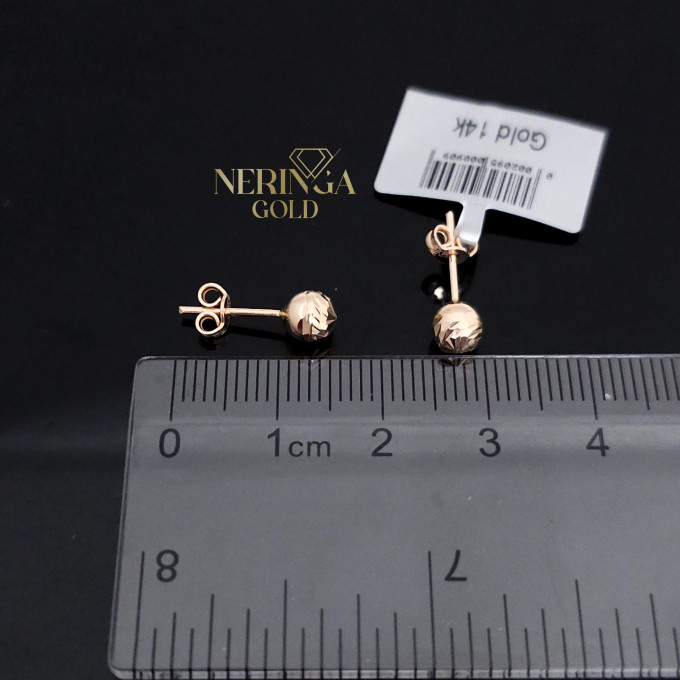 Rose gold stud earrings #64674 Rose gold stud earrings #64674