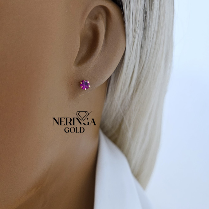 Rose gold stud earrings #64694 Rose gold stud earrings #64694