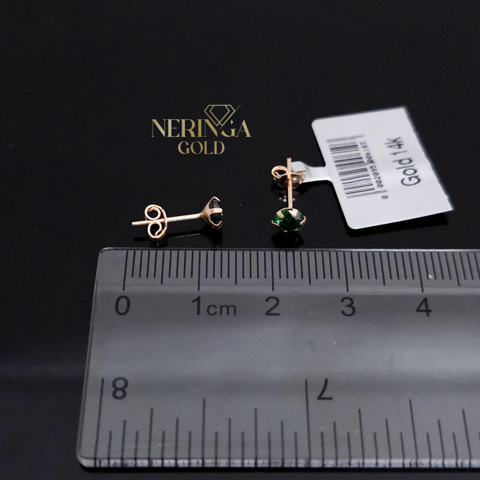 Rose gold stud earrings #64689 Rose gold stud earrings #64689