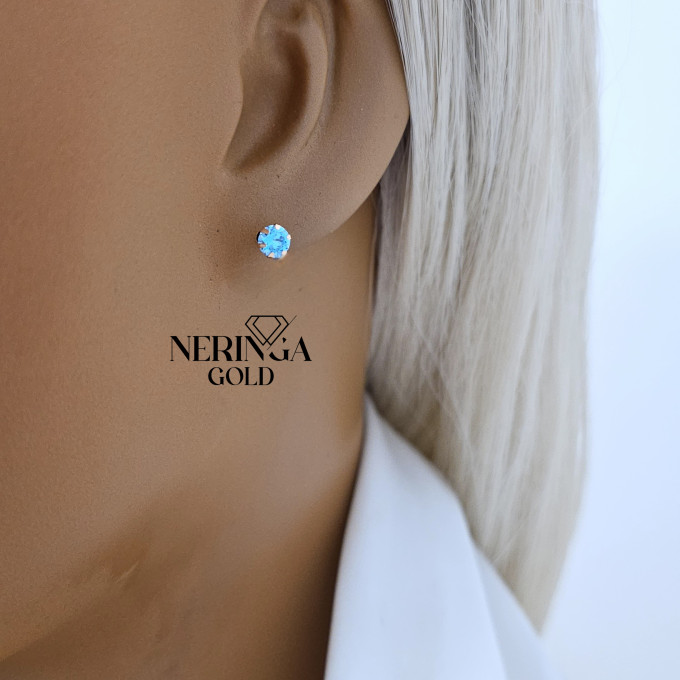 Rose gold stud earrings #64697 Rose gold stud earrings #64697
