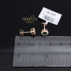 Rose gold stud earrings #64664 Rose gold stud earrings #64664