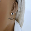 Rose gold stud earrings #64666 Rose gold stud earrings #64666