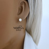 Rose gold stud earrings #64662 Rose gold stud earrings #64662