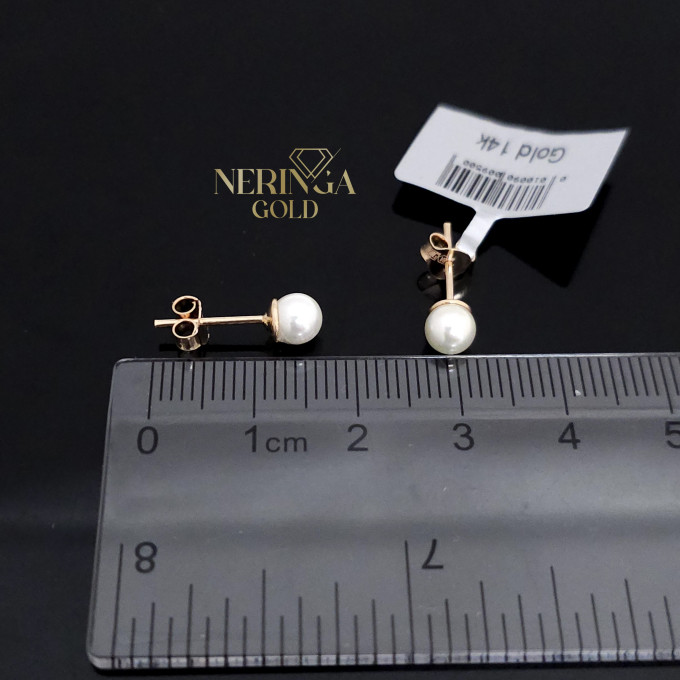 Rose gold stud earrings #64660 Rose gold stud earrings #64660