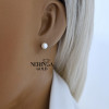 Rose gold stud earrings #64660 Rose gold stud earrings #64660