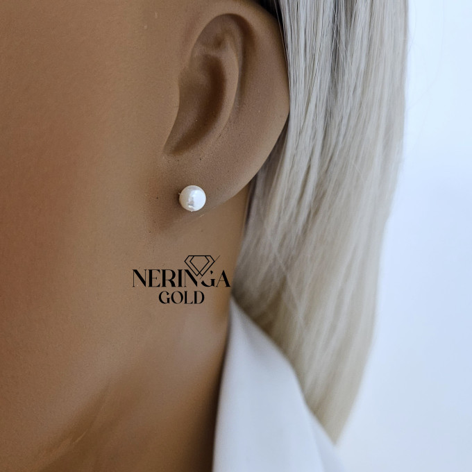 Rose gold stud earrings #64660 Rose gold stud earrings #64660