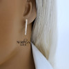 Rose gold english lock earrings #64799 Rose gold english lock earrings #64799