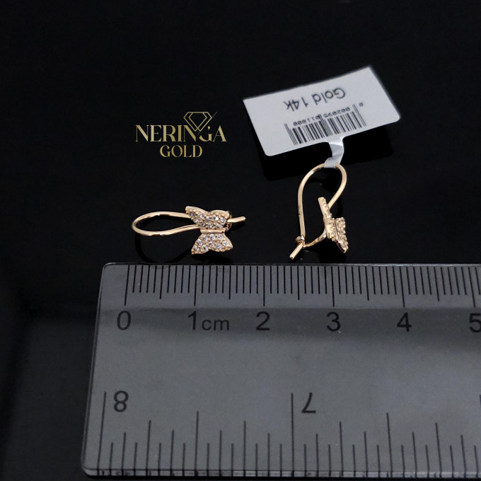 Rose gold children earrings #64812 Rose gold children earrings #64812