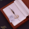 Rose gold english lock earrings #64792 Rose gold english lock earrings #64792