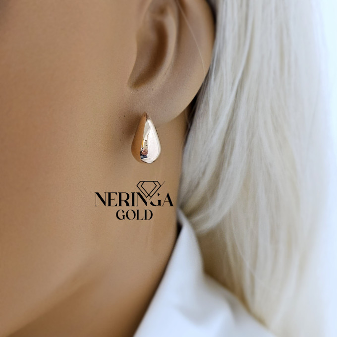 Rose gold english lock earrings #64856 Rose gold english lock earrings #64856