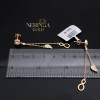 Rose gold stud earrings #64859 Rose gold stud earrings #64859