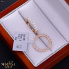 Rose gold hoop earrings #66174 Rose gold hoop earrings #66174