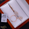 Rose gold hoop earrings #66186 Rose gold hoop earrings #66186