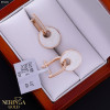 Rose gold english lock earrings #65842 Rose gold english lock earrings #65842