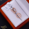 Rose gold english lock earrings #65855 Rose gold english lock earrings #65855