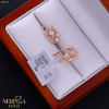 Rose gold english lock earrings #65873 Rose gold english lock earrings #65873