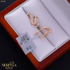 Rose gold english lock earrings #65886 Rose gold english lock earrings #65886