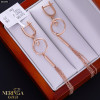 Rose gold english lock earrings #65895 Rose gold english lock earrings #65895