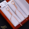 Rose gold english lock earrings #65896 Rose gold english lock earrings #65896