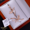 Rose gold english lock earrings #65947 Rose gold english lock earrings #65947