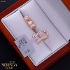 Rose gold english lock earrings #65984 Rose gold english lock earrings #65984