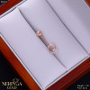 Rose gold navel piercing #66018