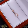 Rose gold navel piercing #66095
