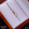 Rose gold navel piercing #66108