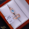 Rose gold english lock earrings #65789 Rose gold english lock earrings #65789
