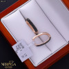 Rose gold earring #66219