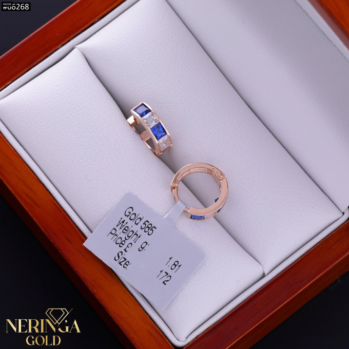Rose gold children earrings #66268 Rose gold children earrings #66268