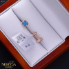 Rose gold stud earrings #66297 Rose gold stud earrings #66297