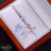 Rose gold stud earrings #66344 Rose gold stud earrings #66344