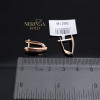 Rose gold english lock earrings #65989 Rose gold english lock earrings #65989