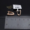 Rose gold english lock earrings #65988 Rose gold english lock earrings #65988
