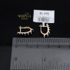 Rose gold english lock earrings #65815 Rose gold english lock earrings #65815