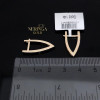 Rose gold english lock earrings #65922 Rose gold english lock earrings #65922