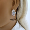 Rose gold english lock earrings #65792 Rose gold english lock earrings #65792
