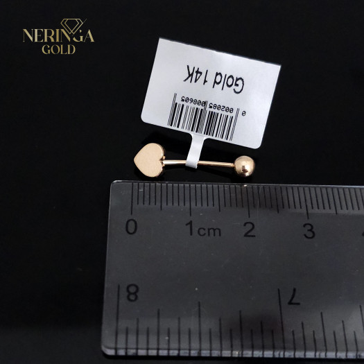 Rose gold navel piercing #66147