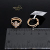 Rose gold hoop earrings #66172 Rose gold hoop earrings #66172