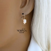 Rose gold children earrings #66294 Rose gold children earrings #66294