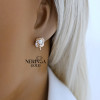 Rose gold children earrings #66287 Rose gold children earrings #66287
