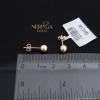 Rose gold stud earrings #66310 Rose gold stud earrings #66310