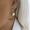 Rose gold earring #66218 Rose gold earring #66218